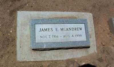 MCANDREW, JAMES E. - Yavapai County, Arizona | JAMES E. MCANDREW - Arizona Gravestone Photos