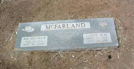 MCFARLAND, WILLIAM F. - Yavapai County, Arizona | WILLIAM F. MCFARLAND - Arizona Gravestone Photos