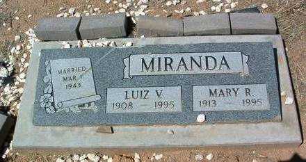 MIRANDA, MARY R. - Yavapai County, Arizona | MARY R. MIRANDA - Arizona Gravestone Photos