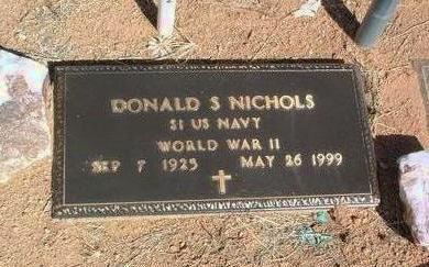 NICHOLS, DONALD STERRY - Yavapai County, Arizona | DONALD STERRY NICHOLS - Arizona Gravestone Photos
