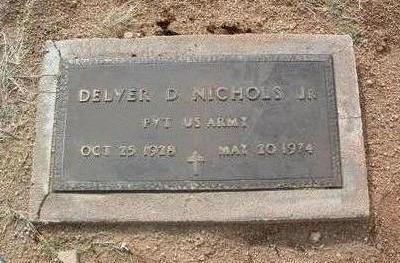 NICHOLS, DELVER DEAN, JR. - Yavapai County, Arizona | DELVER DEAN, JR. NICHOLS - Arizona Gravestone Photos