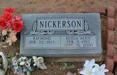 NICKERSON, RAYMOND G. - Yavapai County, Arizona | RAYMOND G. NICKERSON - Arizona Gravestone Photos