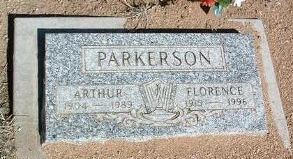 PARKERSON, FLORENCE ESTELLA - Yavapai County, Arizona | FLORENCE ESTELLA PARKERSON - Arizona Gravestone Photos
