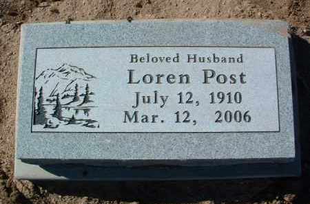 POST, LOREN MELVIN - Yavapai County, Arizona | LOREN MELVIN POST - Arizona Gravestone Photos