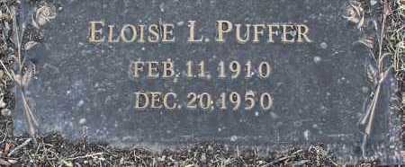COOK PUFFER, ELOISE L. - Yavapai County, Arizona | ELOISE L. COOK PUFFER - Arizona Gravestone Photos
