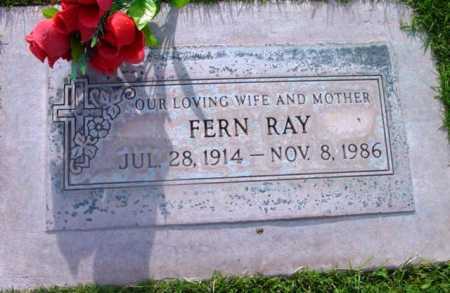 RAY, FERN - Yavapai County, Arizona | FERN RAY - Arizona Gravestone Photos