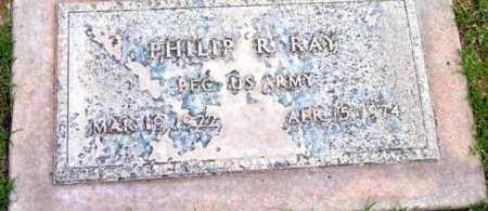 RAY, PHILIP RALPH - Yavapai County, Arizona | PHILIP RALPH RAY - Arizona Gravestone Photos