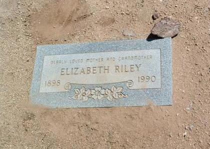 RILEY, ELIZABETH - Yavapai County, Arizona | ELIZABETH RILEY - Arizona Gravestone Photos