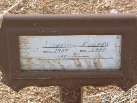 CHAWKLEY RODGERS, DOROTHY - Yavapai County, Arizona | DOROTHY CHAWKLEY RODGERS - Arizona Gravestone Photos