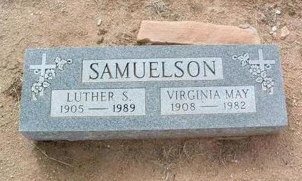 SAMUELSON, VIRGINIA MAY - Yavapai County, Arizona | VIRGINIA MAY SAMUELSON - Arizona Gravestone Photos