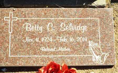 SELVIDGE, BETTY CHARLOTTE - Yavapai County, Arizona | BETTY CHARLOTTE SELVIDGE - Arizona Gravestone Photos