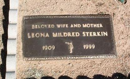 STERKIN, LEONA MILDRED - Yavapai County, Arizona | LEONA MILDRED STERKIN - Arizona Gravestone Photos