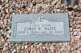 WAITE, LOREN R. - Yavapai County, Arizona | LOREN R. WAITE - Arizona Gravestone Photos