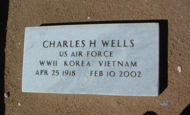 WELLS, CHARLES H. - Yavapai County, Arizona | CHARLES H. WELLS - Arizona Gravestone Photos