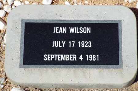 WILSON, JEAN - Yavapai County, Arizona | JEAN WILSON - Arizona Gravestone Photos