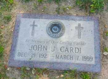 CARDI, JOHN J. - Pima County, Arizona | JOHN J. CARDI - Arizona Gravestone Photos