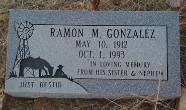 GONZALEZ, RAMON M. - Pima County, Arizona | RAMON M. GONZALEZ - Arizona Gravestone Photos