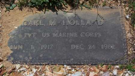 HOLLAND (VETERAN), CARL M. - Garland County, Arkansas | CARL M. HOLLAND (VETERAN) - Arkansas Gravestone Photos