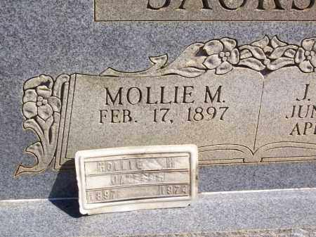 JACKSON, MOLLIE M. (FOOTMARKER) - Garland County, Arkansas | MOLLIE M. (FOOTMARKER) JACKSON - Arkansas Gravestone Photos
