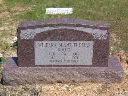 THOMAS, WILBERN BLANT "BOOTS" - Garland County, Arkansas | WILBERN BLANT "BOOTS" THOMAS - Arkansas Gravestone Photos