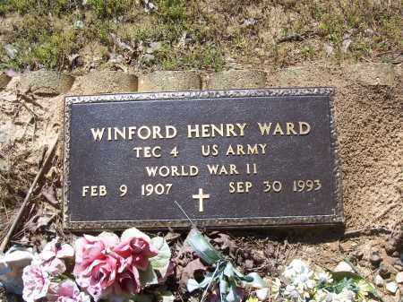 WARD (VETERAN WWII), WINFORD HENRY - Garland County, Arkansas | WINFORD HENRY WARD (VETERAN WWII) - Arkansas Gravestone Photos