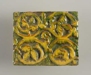 Byzantine, Four Flowers Tile