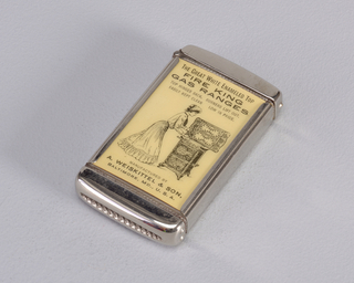 Advertisement for "Fire King Gas Ranges" Matchsafe