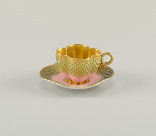 "Jewelled" Cup and Saucer Cup And Saucer