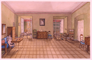 Drawing, Toni Hildprant's Room