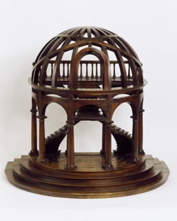 Dome-shaped Architectural Staircase Model