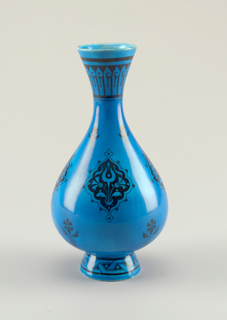 Bottle-Shaped Vase (One of a Pair) Vase