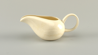 American Modern Cream Boat