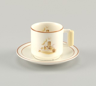Metropolis Cup And Saucer