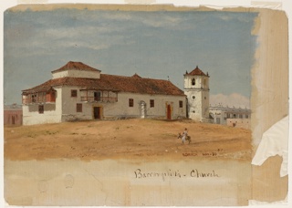 Drawing, Church in Barranquilla, Colombia
