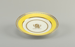 Plate, from a Dessert Service Plate