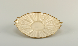 Bread Plate, from a "Tridacna" Tea Set Plate