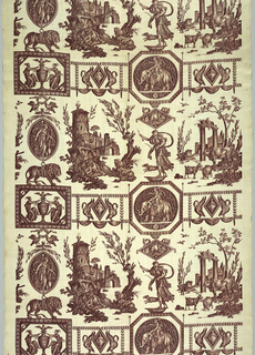 Textile With Chef De Piece, Dianne Chasseresse