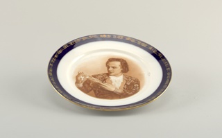 The Dancer Mikhail Gabovich in "Cinderella" Plate