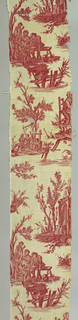 Textile With Chef De Piece, La Fête Flamand