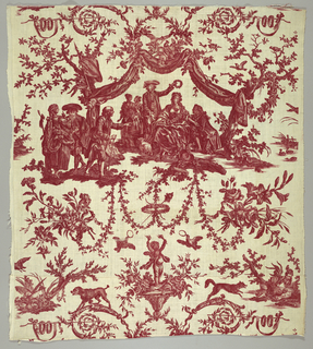 Textile, La Couronnement de la Rosiere