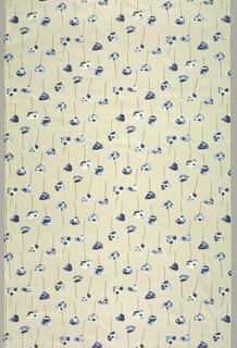 Textile, Gentle Poppies