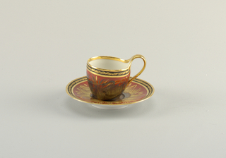 Cup and Saucer with Swans Cup And Saucer