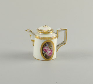 Coffeepot with Rose Medallion Coffeepot