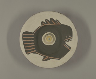 Le Gros Poisson Noir Plate