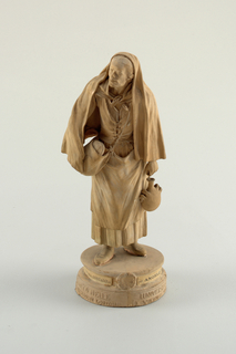 Vecchia Contadina (Old Farm Woman) Figure