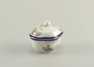 Sugar Bowl, from a "Topographical" Dinner or Dessert Service ("A Vedute") Sugar Bowl