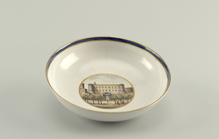 Bowl, from a "Topographical" Dinner or Dessert Service ("A Vedute") Bowl