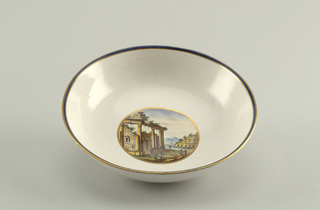 Bowl, from a "Topographical" Dinner or Dessert Service ("A Vedute") Bowl