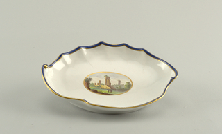 Dish, from a "Topographical" Dinner or Dessert Service ("A Vedute") Dish