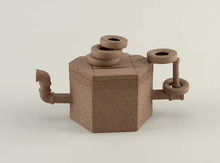 Hexagonal Landform Teapot # 2 Teapot And Lid